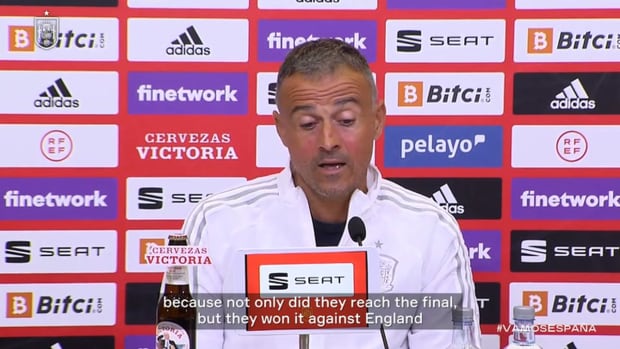 Luis Enrique: 'Italy deservedly became European champions'